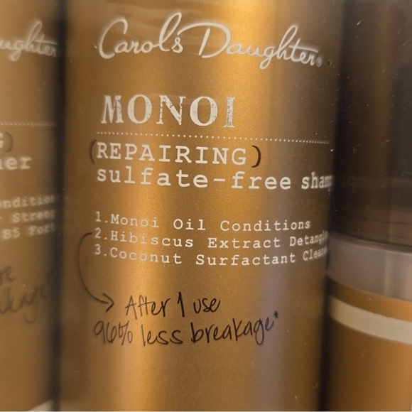 Carol's Daughter Monoi Repairing Conditioner and Shampoo Set - Picture 3 of 4